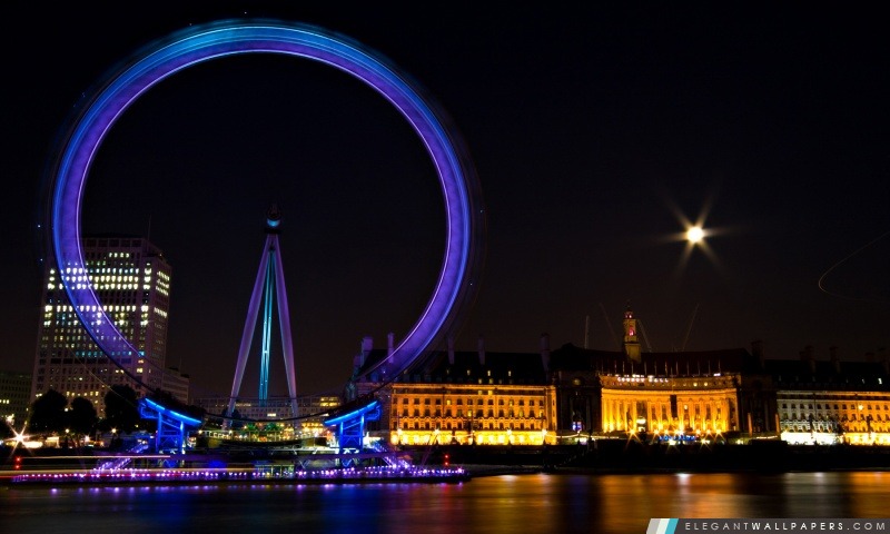 Ferris Wheel à Londres, Arrière-plans HD à télécharger