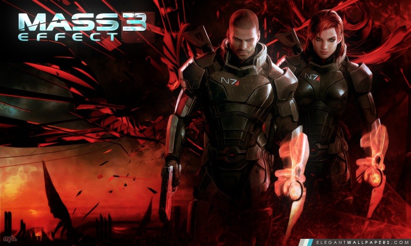 Mass Effect 3 HD, Arrière-plans HD à télécharger
