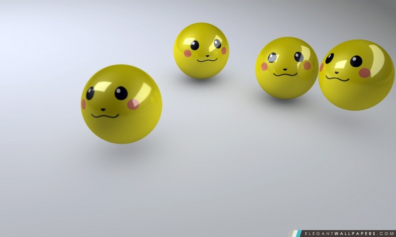 Smiley Faces 3D, Arrière-plans HD à télécharger