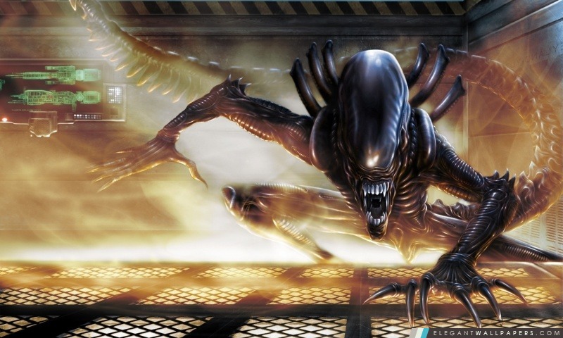 Sci-Fi Alien, Arrière-plans HD à télécharger