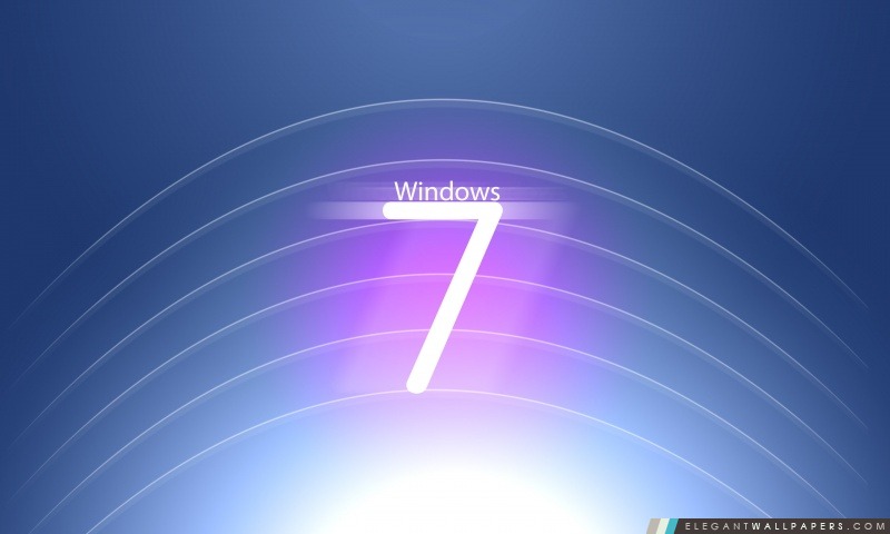 Salut-Tech Windows 7 Logo, Arrière-plans HD à télécharger