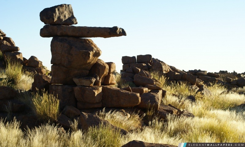 Giants Playground, Namib Desert, Arrière-plans HD à télécharger