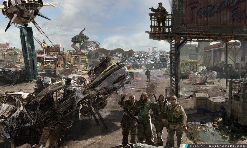 Fallout 3 Jeu Scène, Arrière-plans HD à télécharger