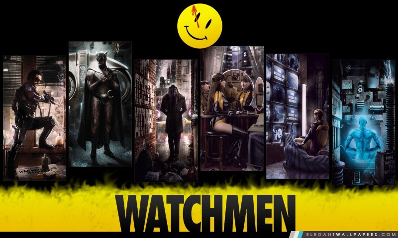 Watchmen, Arrière-plans HD à télécharger