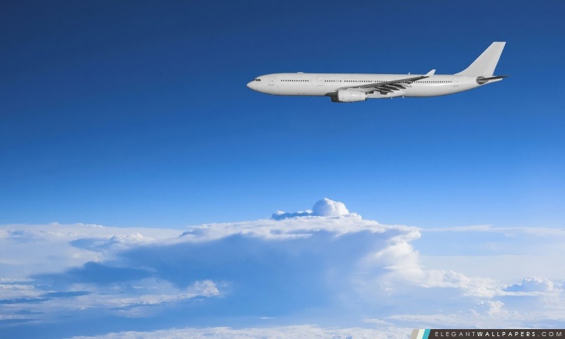Airbus Above The Clouds, Arrière-plans HD à télécharger