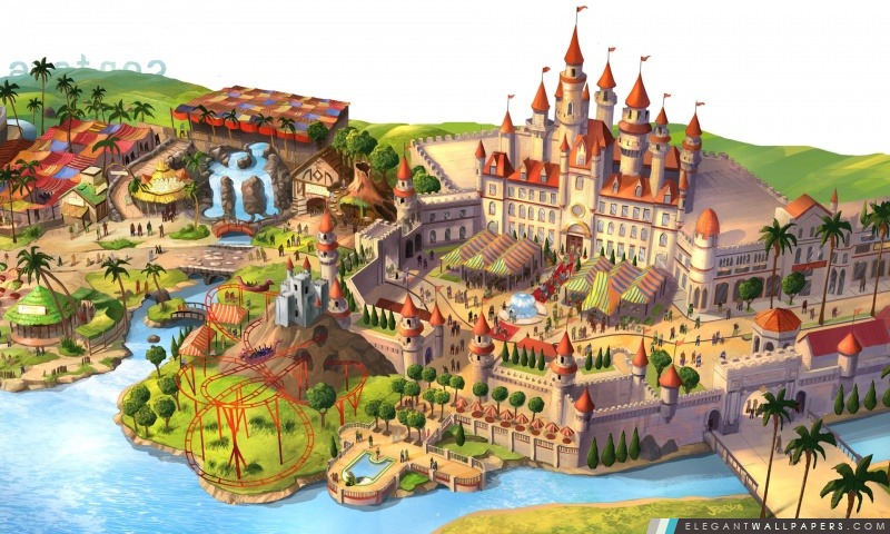 Fantasyland, Arrière-plans HD à télécharger
