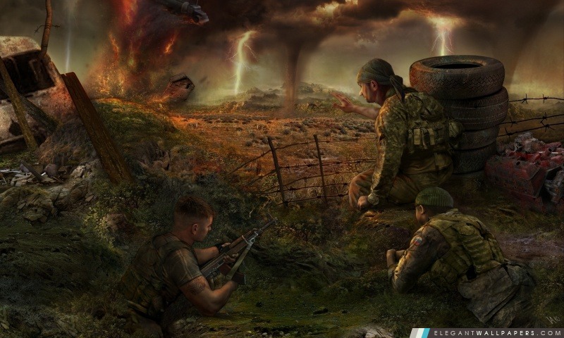 Soldats At War, Arrière-plans HD à télécharger