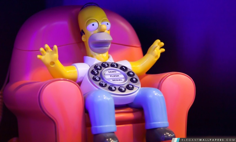Homer Appels Accueil, Arrière-plans HD à télécharger