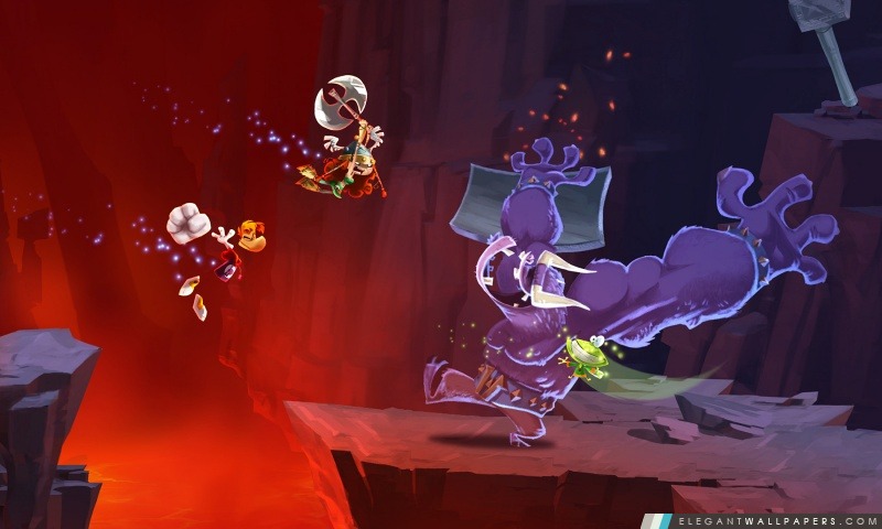 Rayman Legends monstre de chatouillement, Arrière-plans HD à télécharger