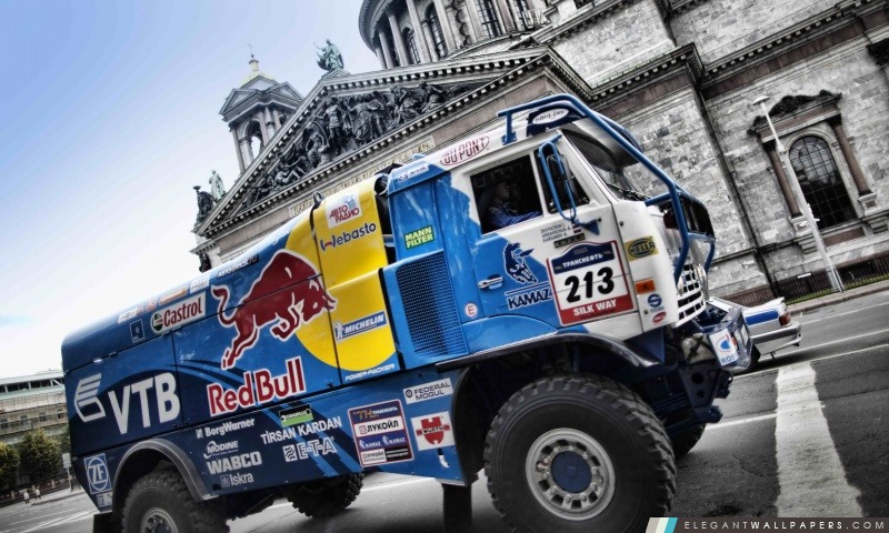 Kamaz Truck Rally, Arrière-plans HD à télécharger