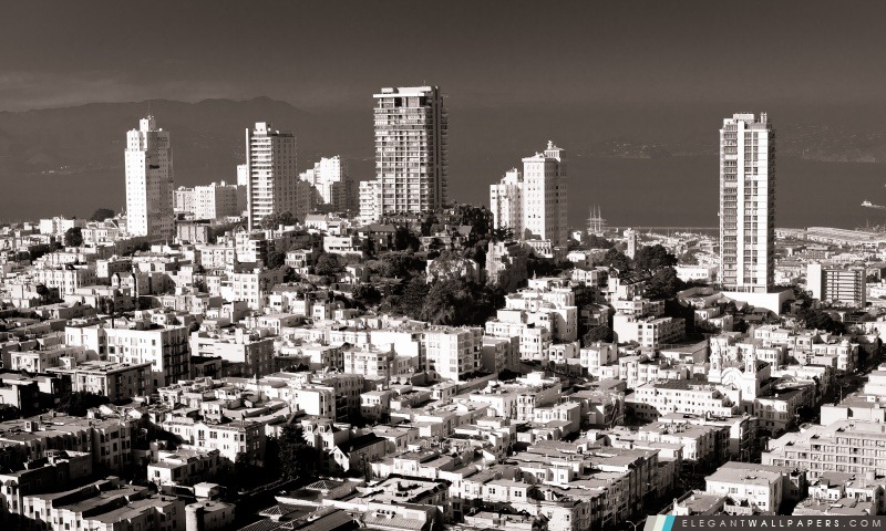 Nob Hill, San Francisco, Arrière-plans HD à télécharger