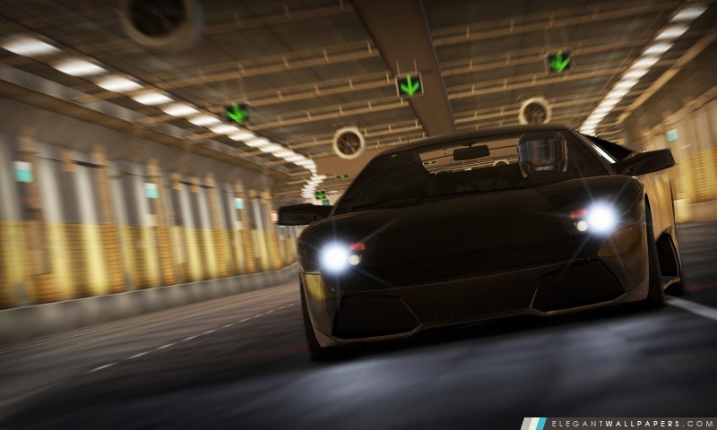 NFS Shift 2 Unleashed, Lamborghini Murcielago LP640, Arrière-plans HD à télécharger