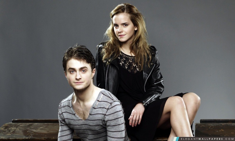 Daniel Radcliffe et Emma Watson, Arrière-plans HD à télécharger