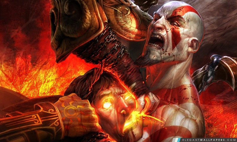 God of War III, Arrière-plans HD à télécharger