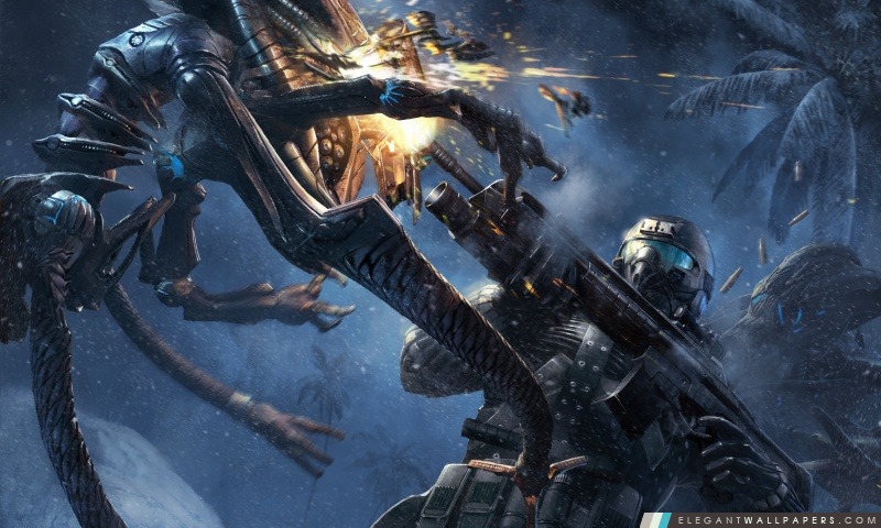 Crysis Alien, Arrière-plans HD à télécharger