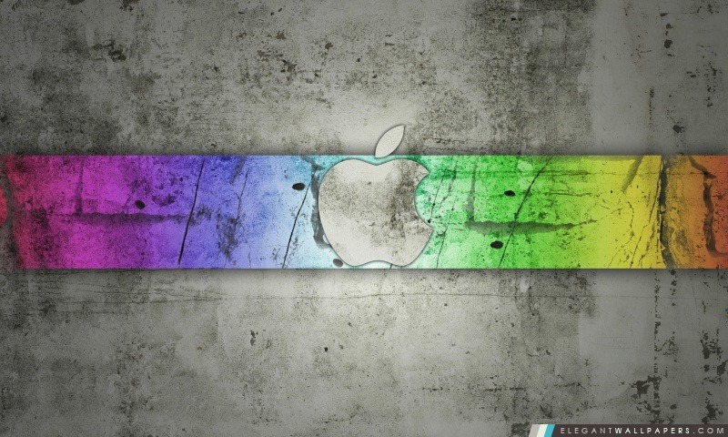Béton logo Apple, Arrière-plans HD à télécharger