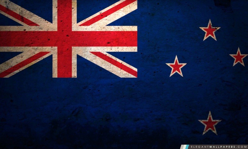 Drapeau grunge de la Nouvelle-Zélande, Arrière-plans HD à télécharger