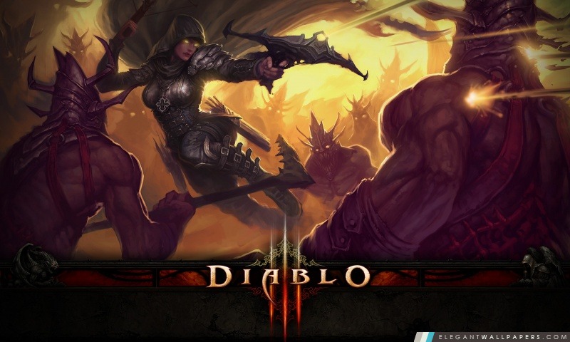 Diablo III Demon Hunter, Arrière-plans HD à télécharger