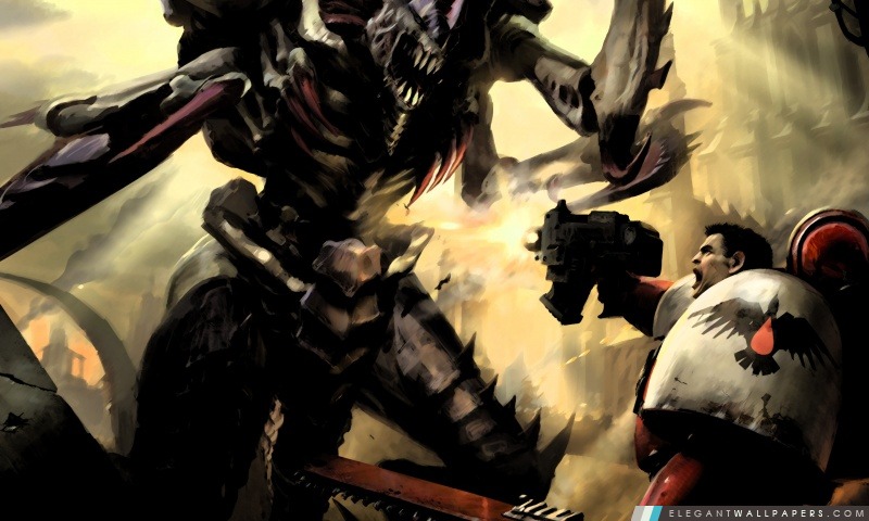 Warhammer 40,000 Dawn of War II Concept Art, Arrière-plans HD à télécharger