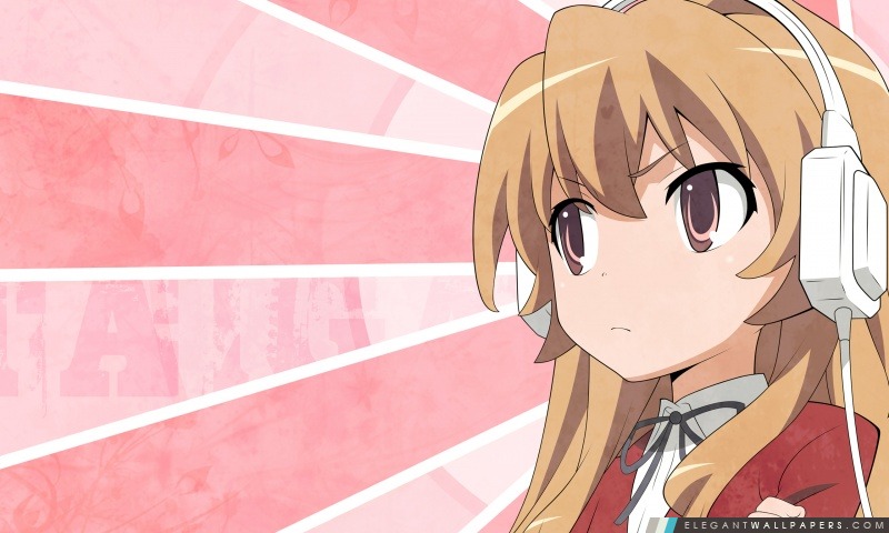 Anime Girl avec des écouteurs, Arrière-plans HD à télécharger