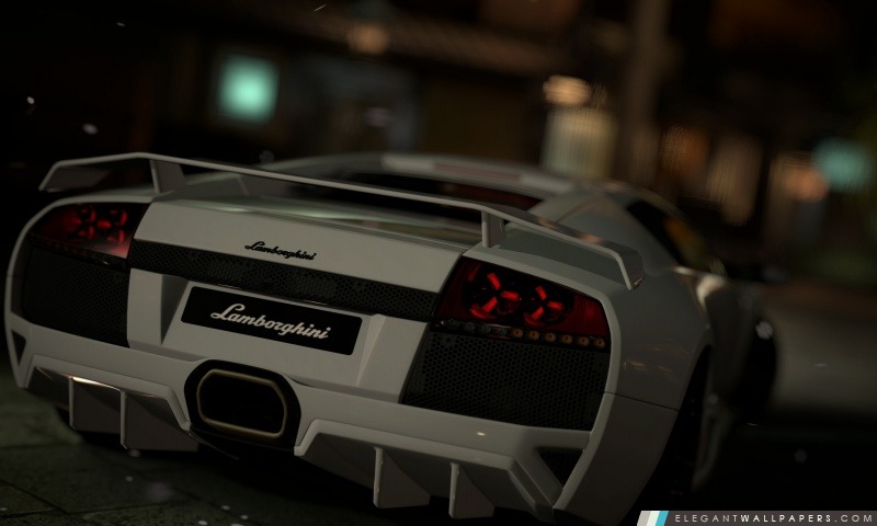 Lamborghini Murcilago arrière, Arrière-plans HD à télécharger