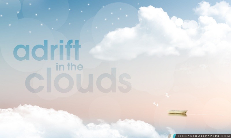 Adrift in the Clouds, Arrière-plans HD à télécharger