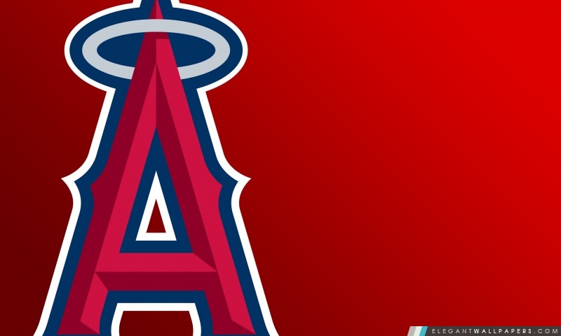 Los Angeles Angels of Anaheim Logo, Arrière-plans HD à télécharger