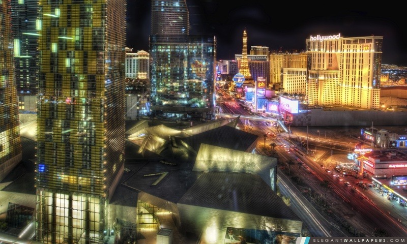 Las Vegas la nuit, Arrière-plans HD à télécharger