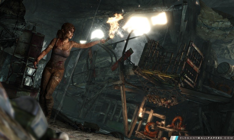 Lara Croft Survivor (2013), Arrière-plans HD à télécharger