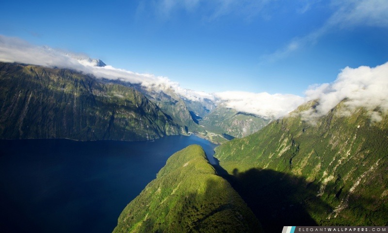 Nouvelle-Zélande Fjords, Arrière-plans HD à télécharger