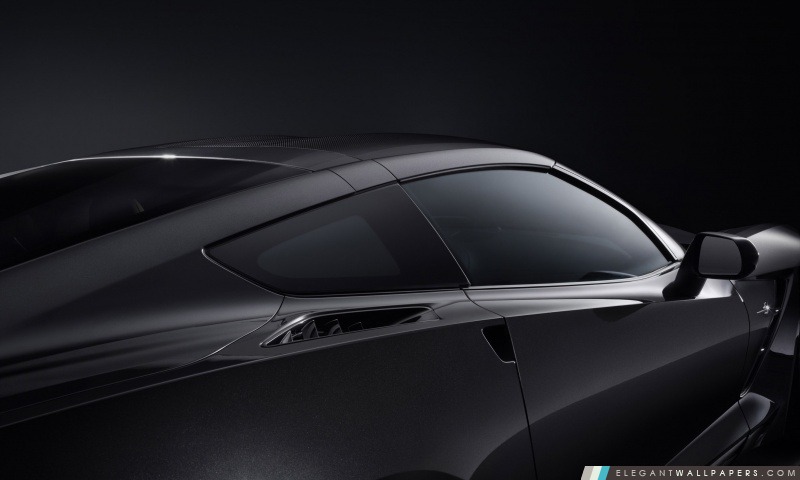 2014 Chevrolet Corvette Stingray Noir, Arrière-plans HD à télécharger