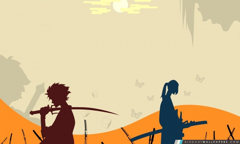 Samurai Champloo, Arrière-plans HD à télécharger
