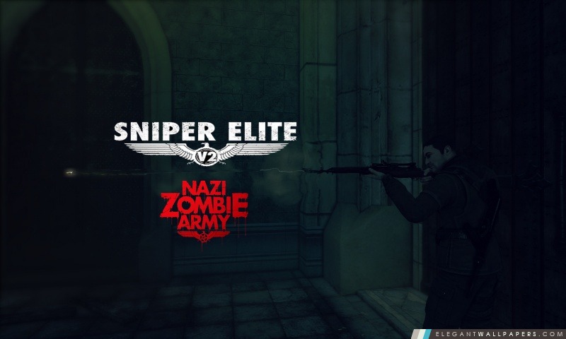 Sniper Elite V2 nazi armée Zombie, Arrière-plans HD à télécharger