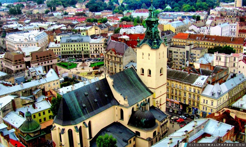 Lviv, Ukraine, Arrière-plans HD à télécharger