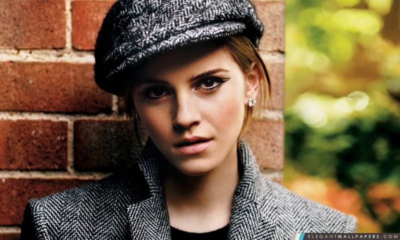 Emma Watson style de mode d'automne, Arrière-plans HD à télécharger