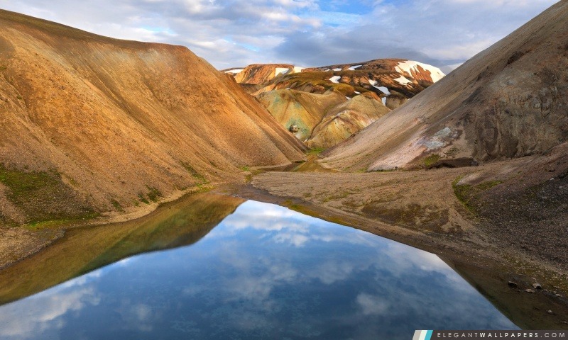 Montagnes de l'Islande, Arrière-plans HD à télécharger