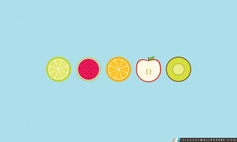Fruit Slice, Arrière-plans HD à télécharger