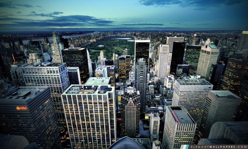 Manhattan, New York City, États-Unis, Arrière-plans HD à télécharger