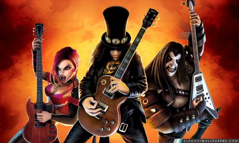 Guitar Hero III Legends of Rock, Arrière-plans HD à télécharger