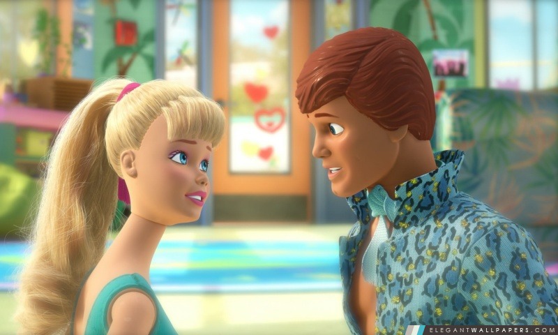 Toy Story 3 Barbie et Ken, Arrière-plans HD à télécharger
