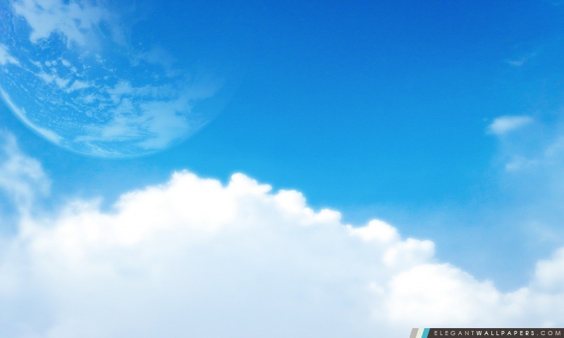 Blue Sky, Arrière-plans HD à télécharger