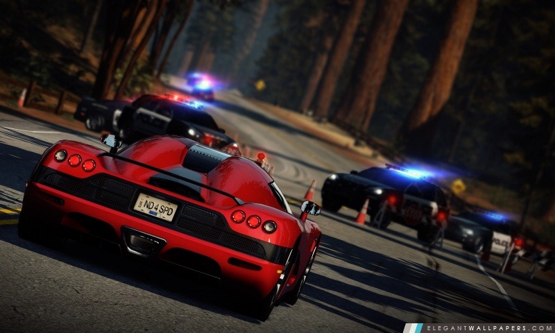 Need For Speed ​​Hot Pursuit Captures d'écran, Arrière-plans HD à télécharger