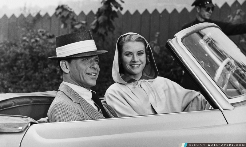 Frank Sinatra et Grace Kelly, Arrière-plans HD à télécharger