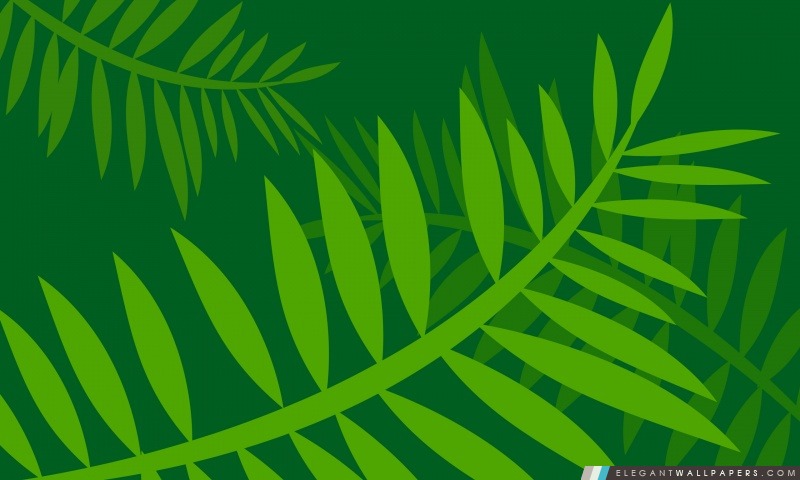 Jungle Leaves Vector Art, Arrière-plans HD à télécharger