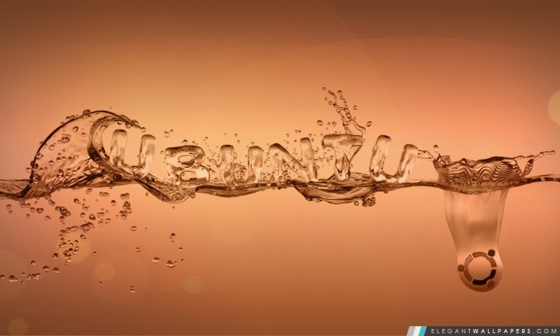 Ubuntu Splash, Arrière-plans HD à télécharger