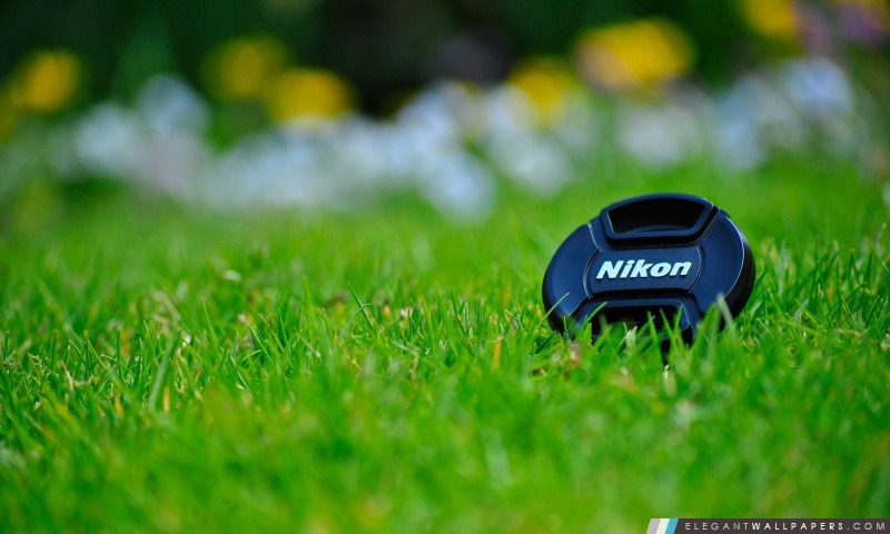 Nikon Lense Cap, Arrière-plans HD à télécharger