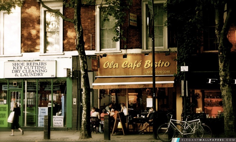 Ola Cafe Bistro, Arrière-plans HD à télécharger