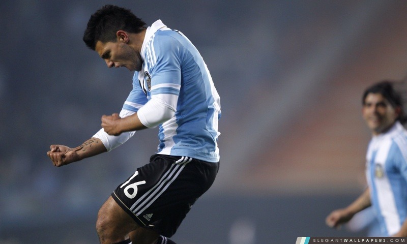 Copa America Argentine 2011 – Sergio Aguero, Arrière-plans HD à télécharger
