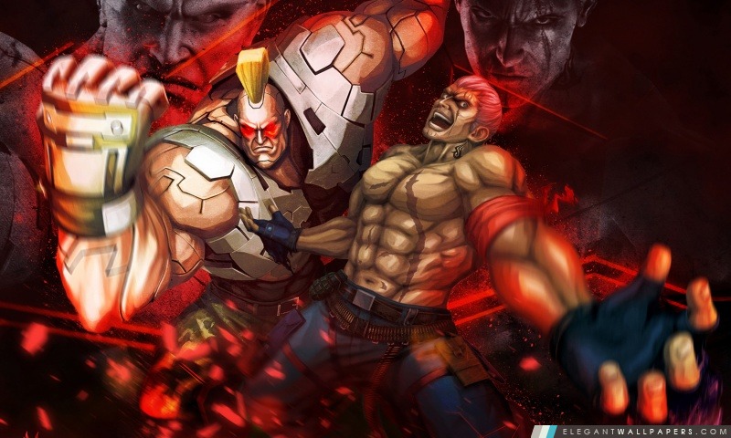 Street Fighter X Tekken – Bryan Jack-X, Arrière-plans HD à télécharger