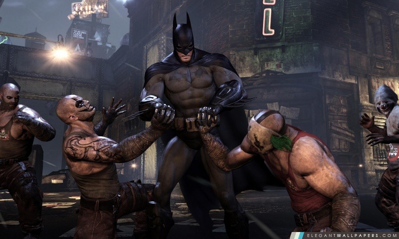 Batman Arkham City Capture d'écran officiel, Arrière-plans HD à télécharger